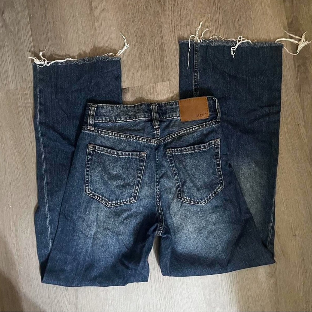 Aeropostale high rise wide jeans
